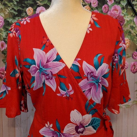 Old Navy Floral Dress Medium - Picture 3 of 10